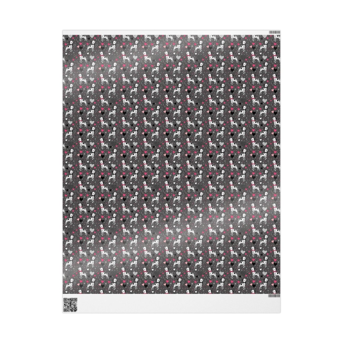 Spot On Sweetheart – Dalmatian Love Wrapping Paper