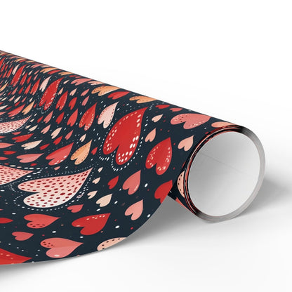 Heart Pattern Wrapping Paper