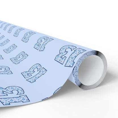 Stylish Wrapping Paper for Bat or Bar Mitzvah