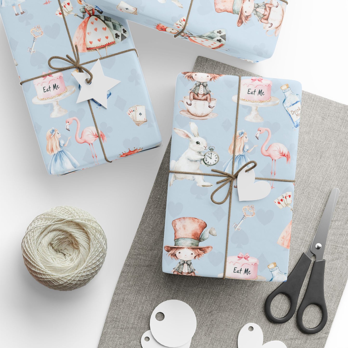 Alice in Wonderland Gift Wrap