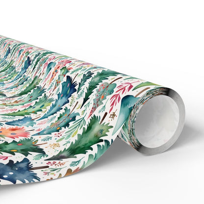 Wrapping Papers - Colorful Christmas Trees