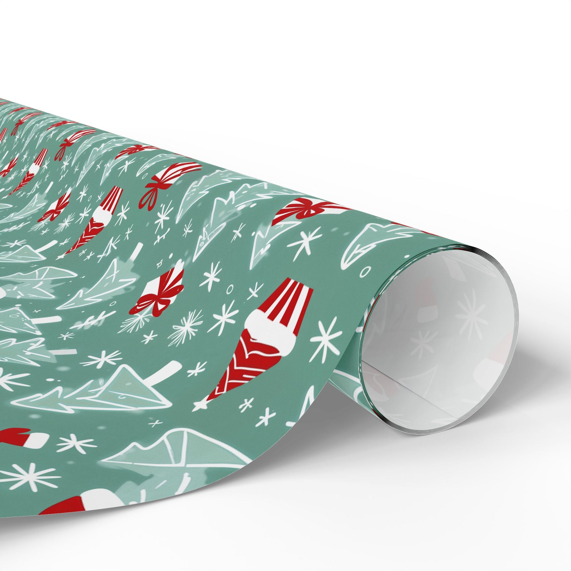 Jolly Sketchmas – Whimsical Winter Wrapping Paper