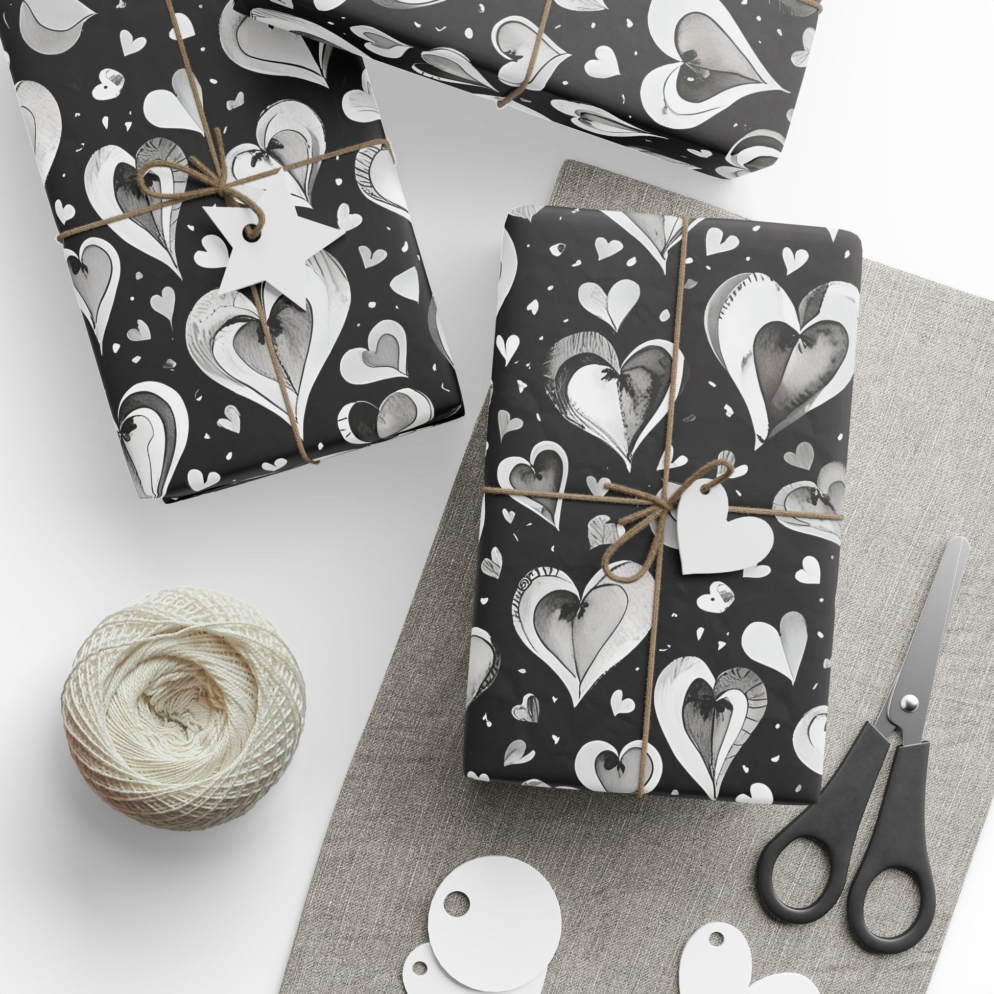 Heart Abstract Wrapping Paper