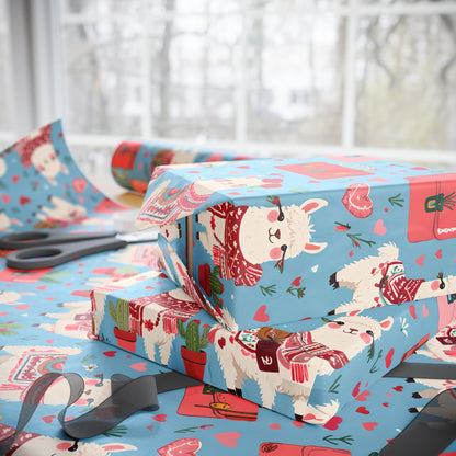 Llama Wrapping Paper