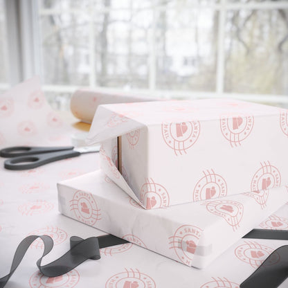 Santa Mail – Handwritten Letter Wrapping Paper