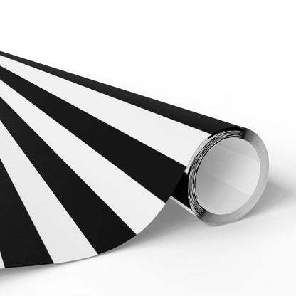 Black & White Stripes – Minimalist Wrap