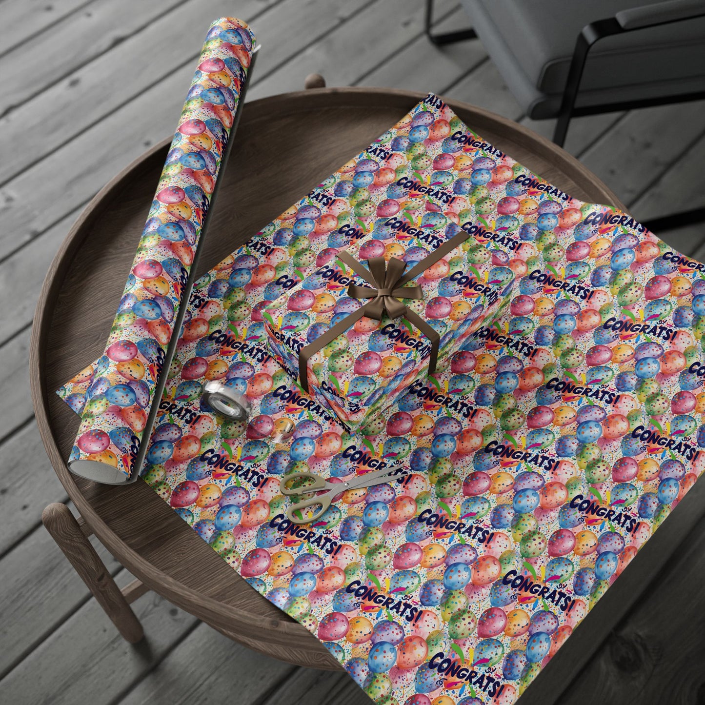 Colorful Celebration Wrapping Paper