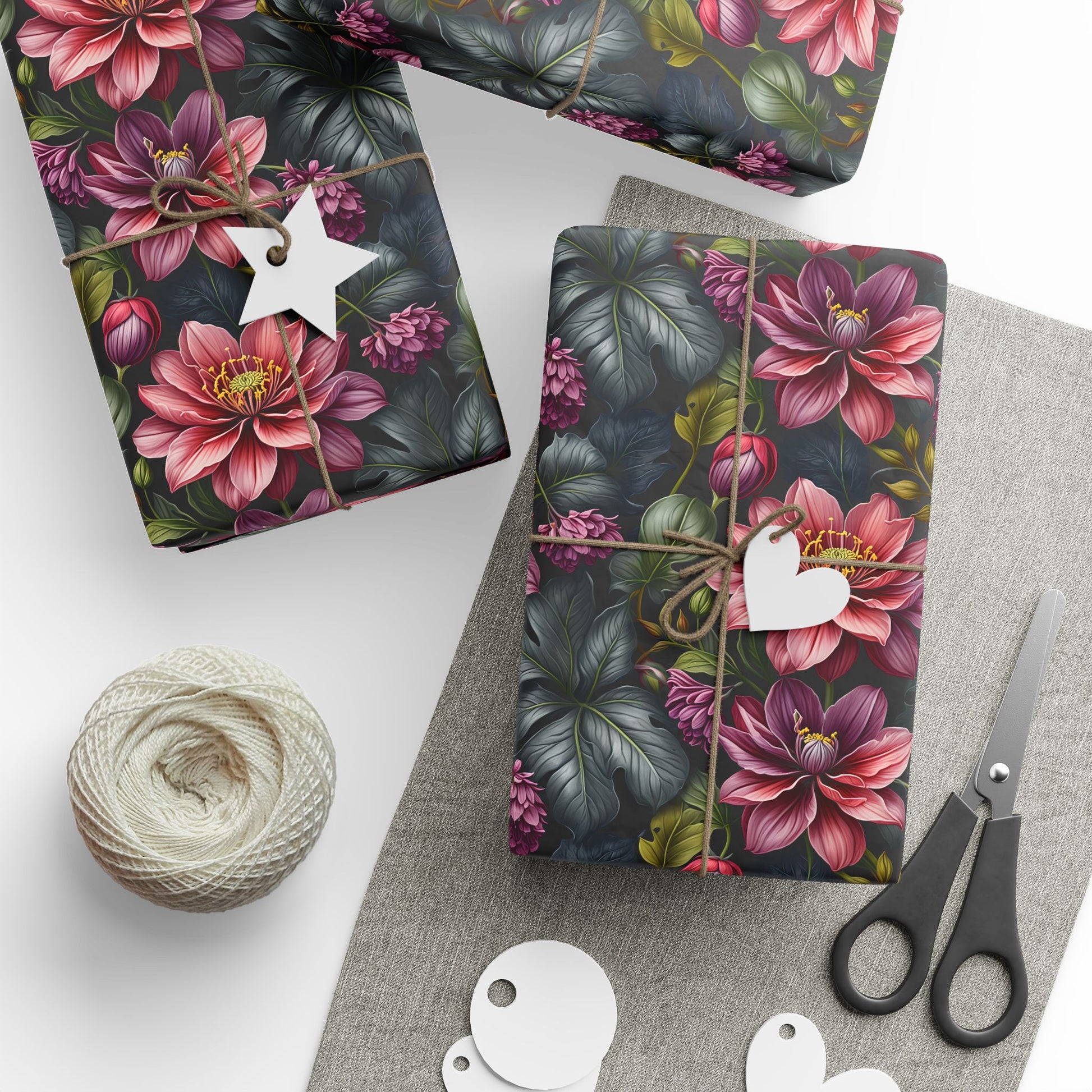Chic Botanical Paper for Stylish Presentations