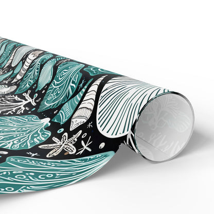 Blue Coastal Dream Wrapping Paper