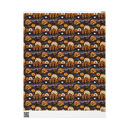 Spooky Halloween Gift Wrap for a Boo - tiful Surprise