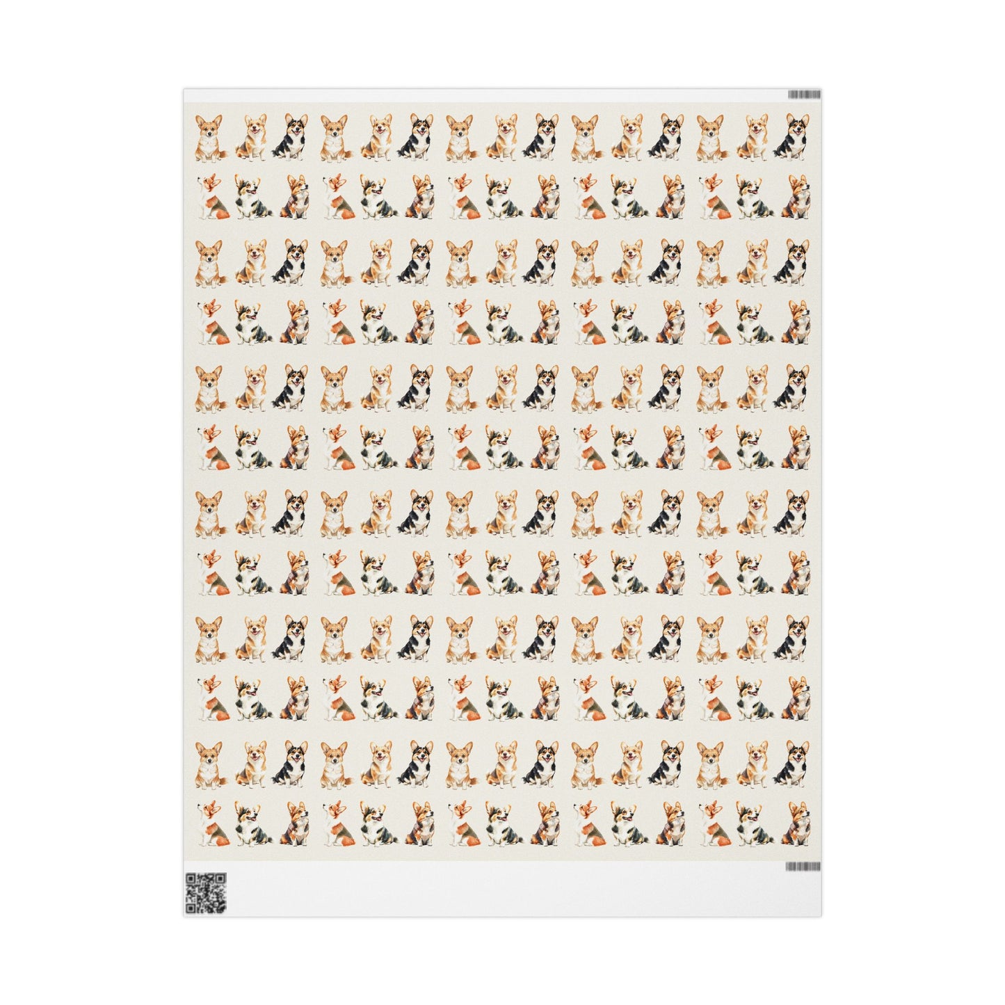 Corgi Wrapping Paper Rolls