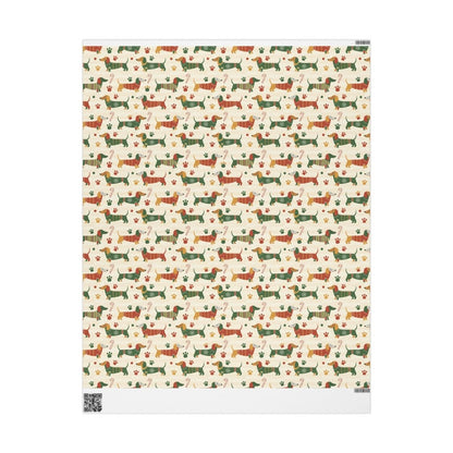 Merry Stretchmas – Dachshund Christmas Paper
