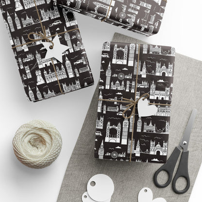 Wrapping Papers - Stylish Abstract Cityscape Design
