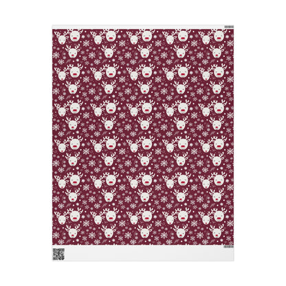 Sleigh All Day – Sassy Reindeer Wrapping Paper