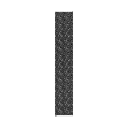 Midnight Flurries – Black & White Snowflake Wrapping Paper