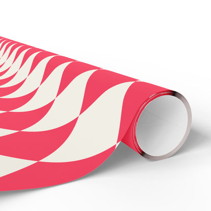 Pink Harlequin Gift Wrap
