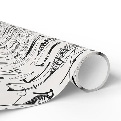 Abstract Fishing Artwork for Fisherman