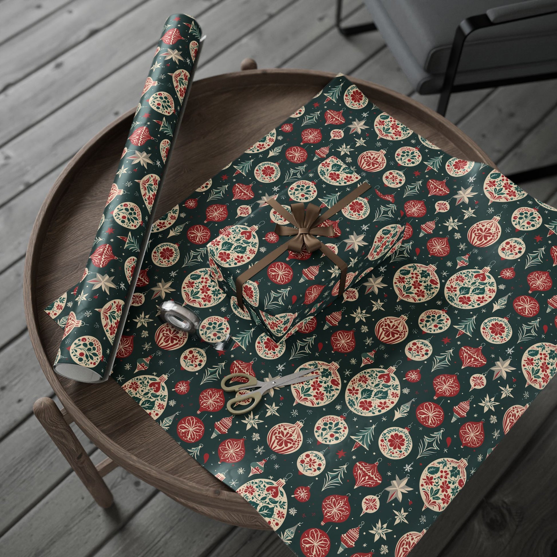 Festive Christmas Wrapping Paper