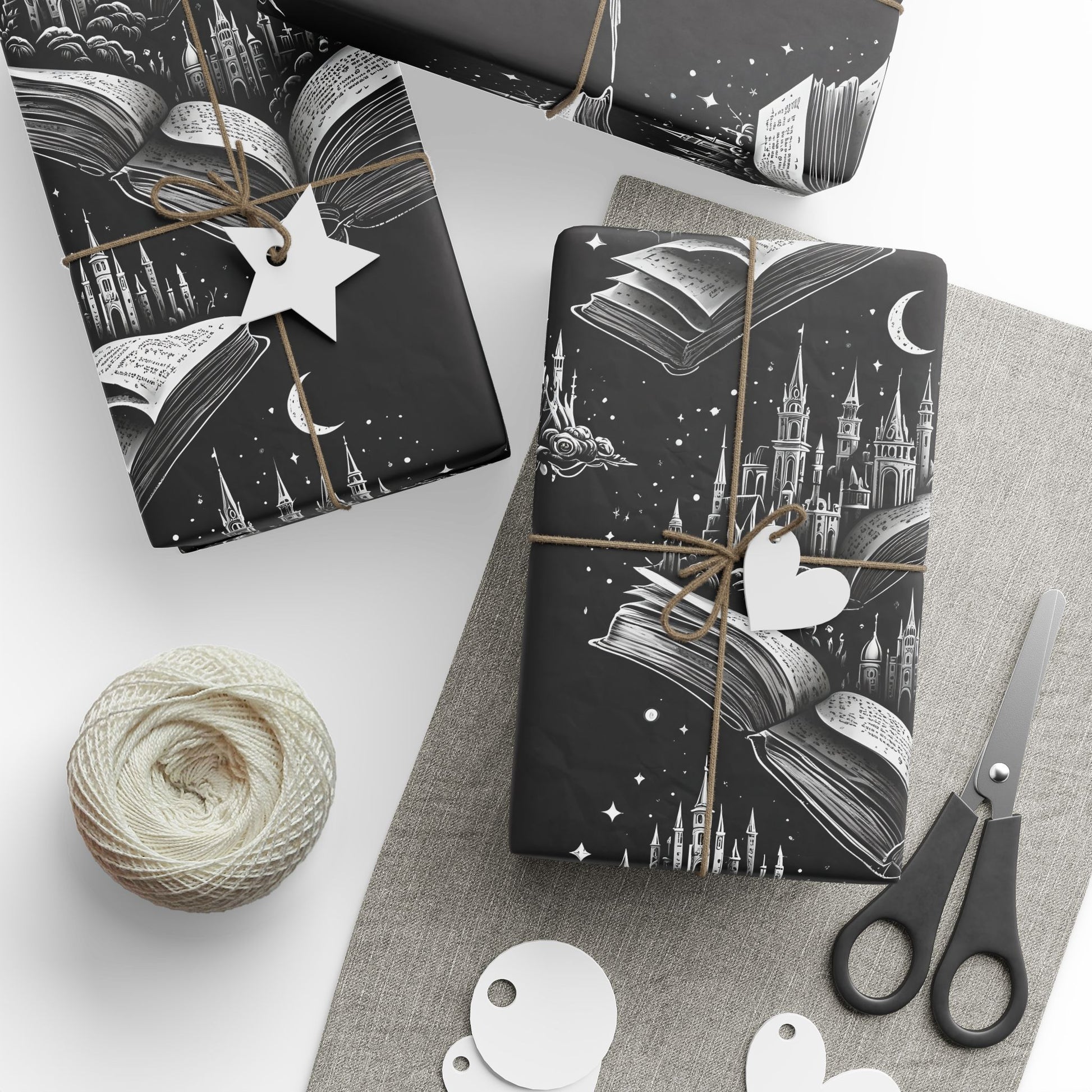 Fantasy Book Wrapping Papers
