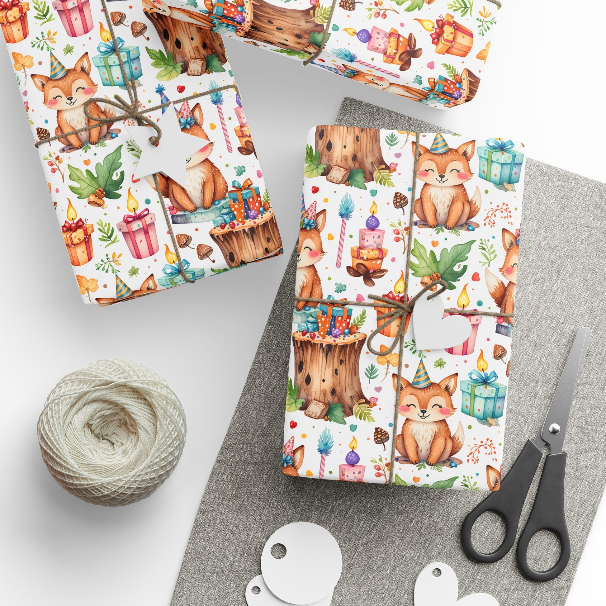 Forest Friends Wrapping Paper for All Occasions