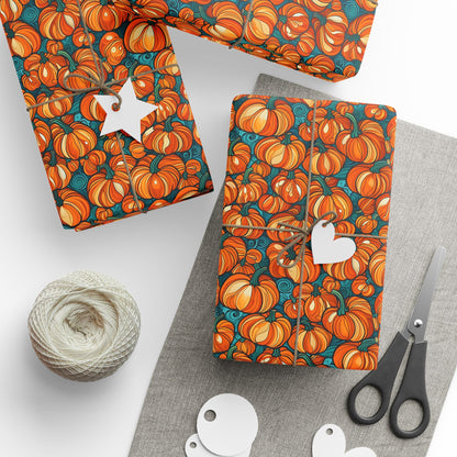 Pumpkin Wrapping Paper