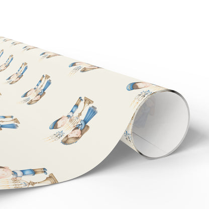 Menorah Lighting Wrapping Papers