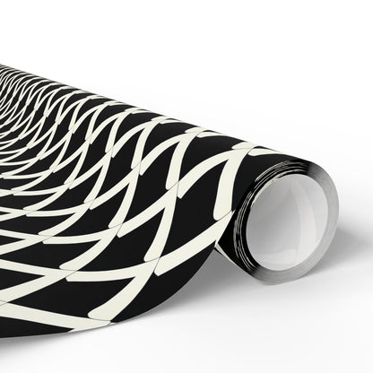 Monochrome Geometric Wrapping Papers