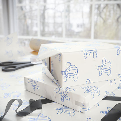 Hot Air Balloon Gift Wrap Roll