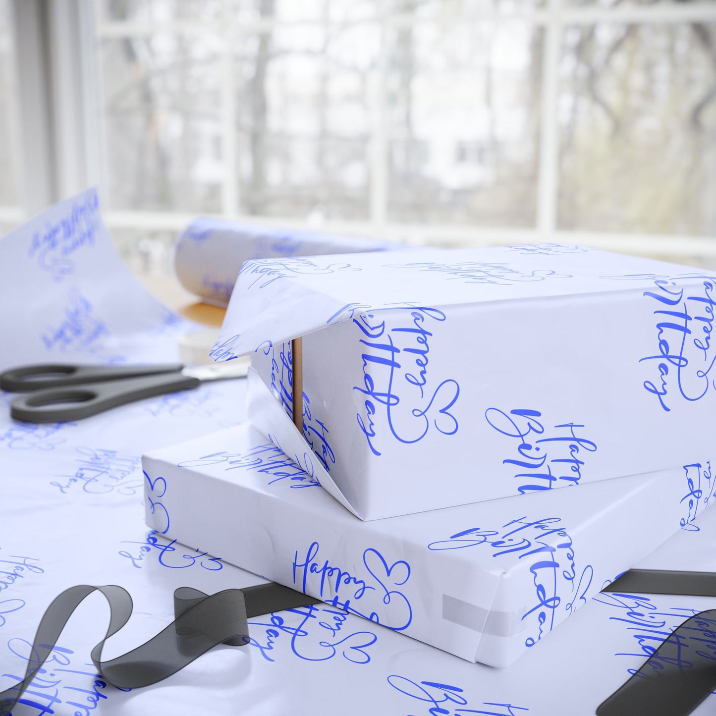 Blue Birthday Brush – Artistic Wrap