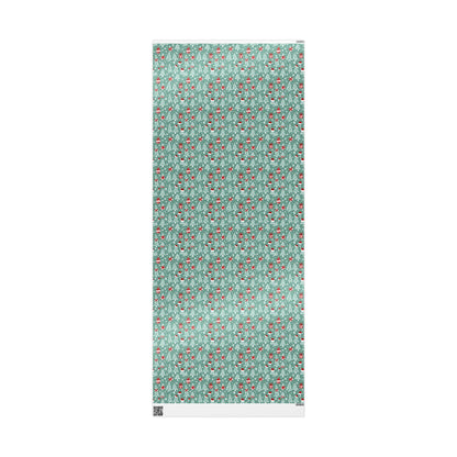 Jolly Sketchmas – Whimsical Winter Wrapping Paper