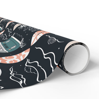 Surf Theme Wrapping Papers