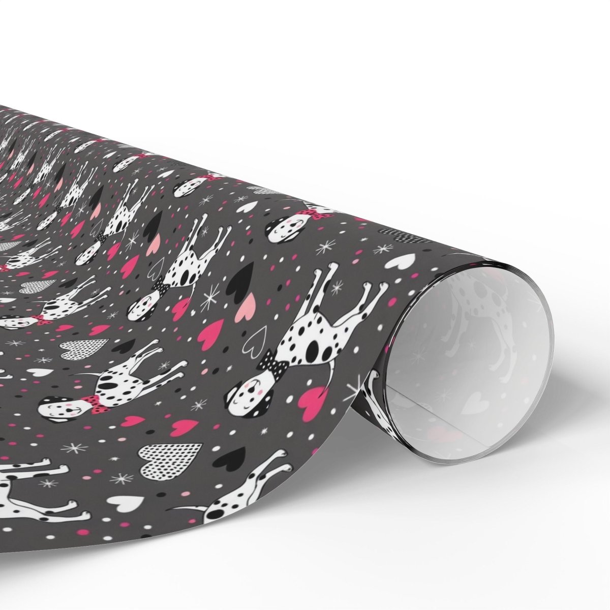 Spot On Sweetheart – Dalmatian Love Wrapping Paper