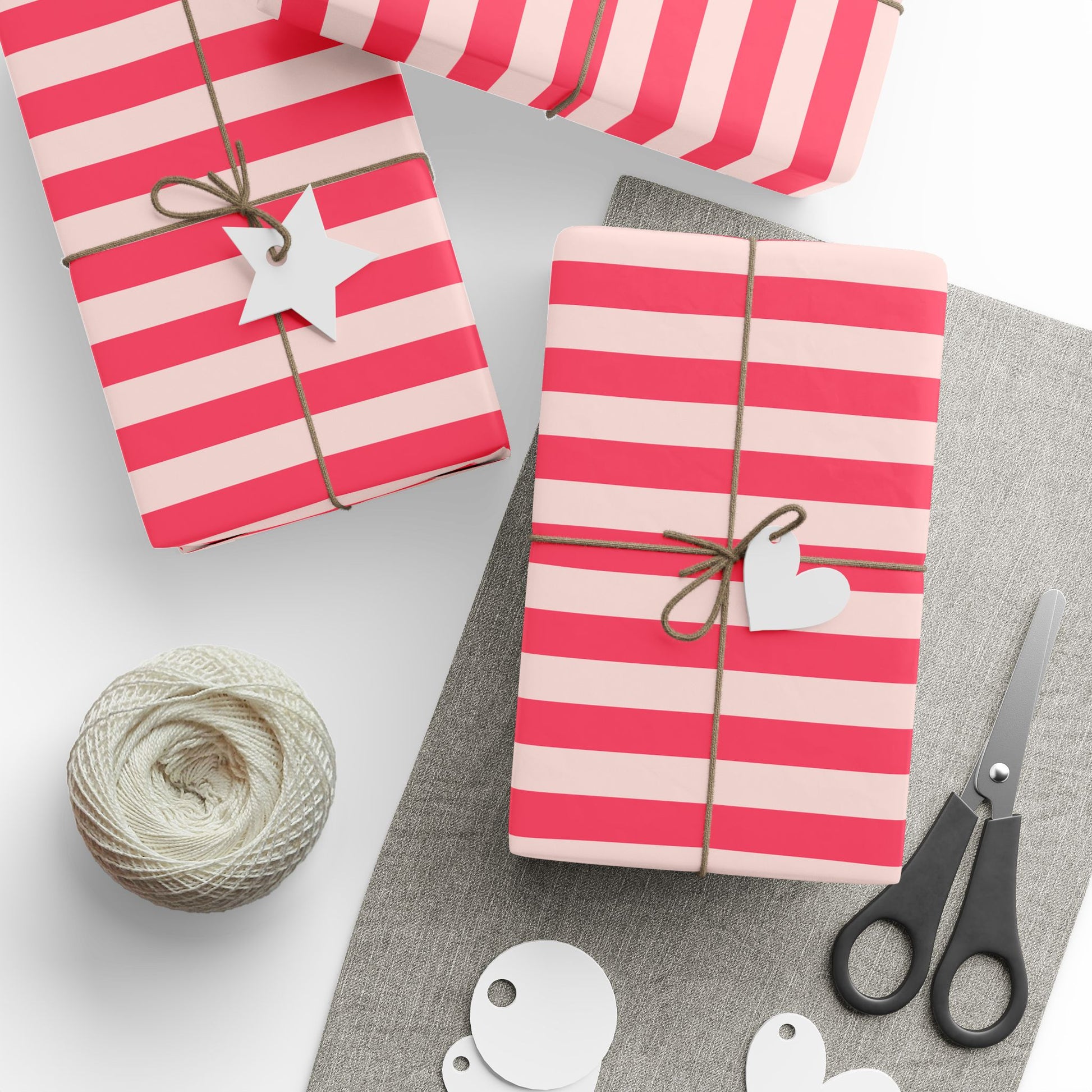 Stylish Red & Pink Stripes – Fun Wrap