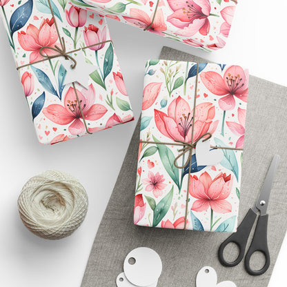 Blush Blooms – Watercolor Floral Wrap