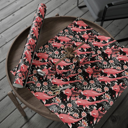 Koi Elegance – Graceful Gift Wrap