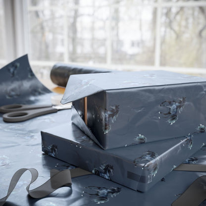 Black Stallion Gift Wrap
