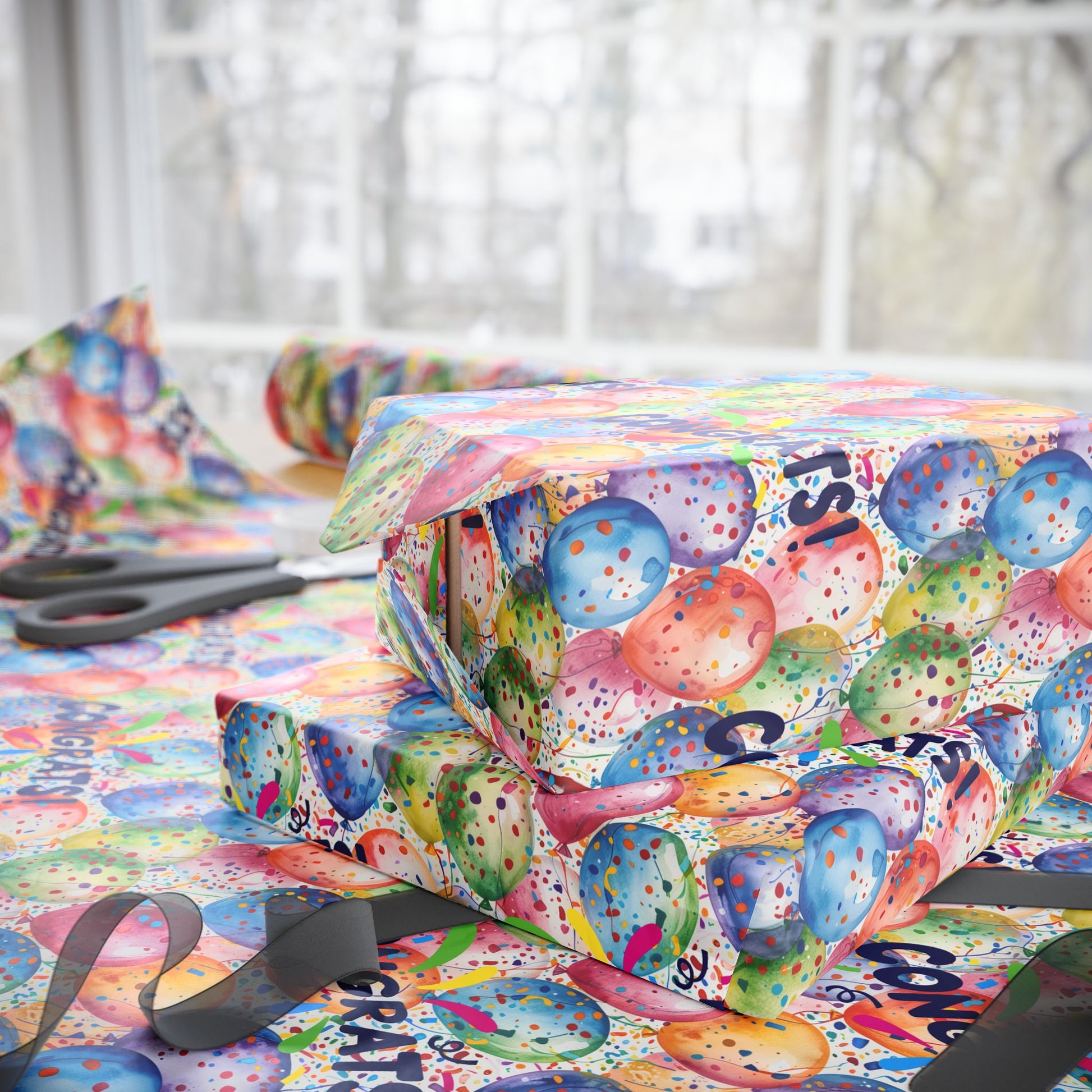 Colorful Celebration Wrapping Paper