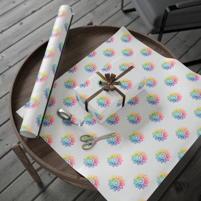Vibrant Rainbow Gift Wrap
