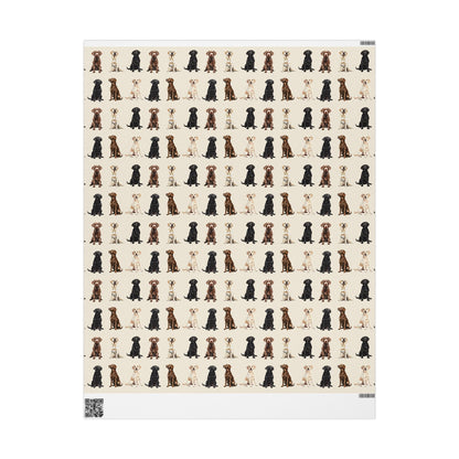 Labrador Retriever Dog Wrapping Paper