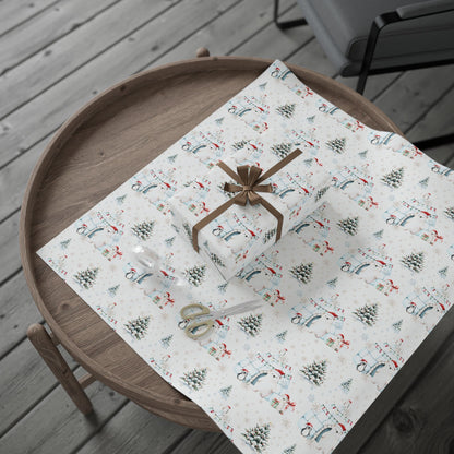 Igloo & Let It Snow – Arctic Friends Christmas Wrapping Paper