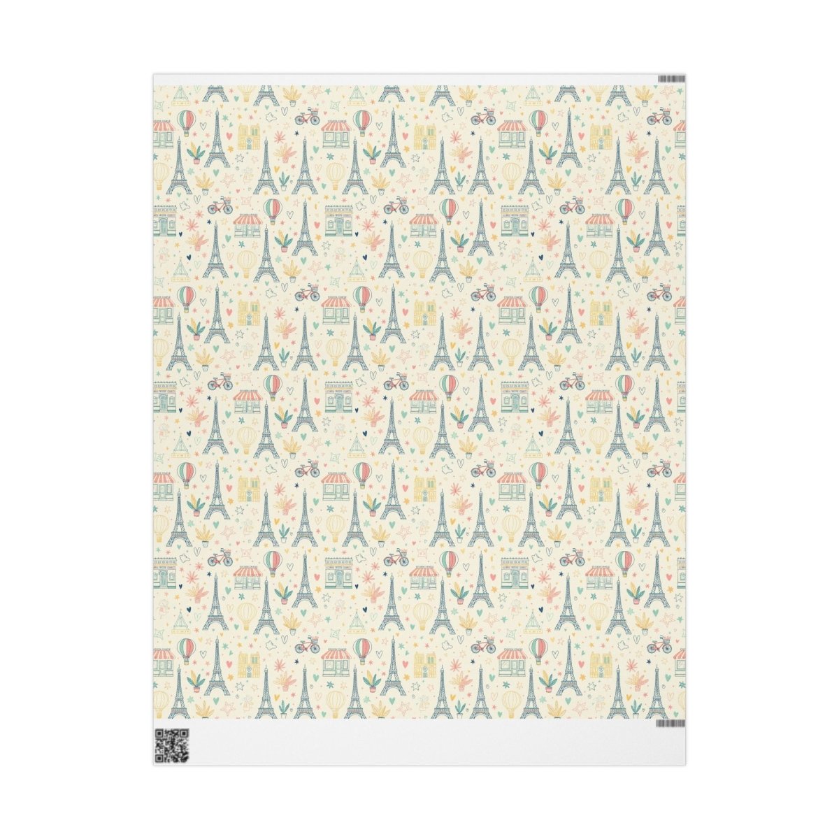 Paris, Pastels & Daydreams – Whimsical Paris Wrapping Paper