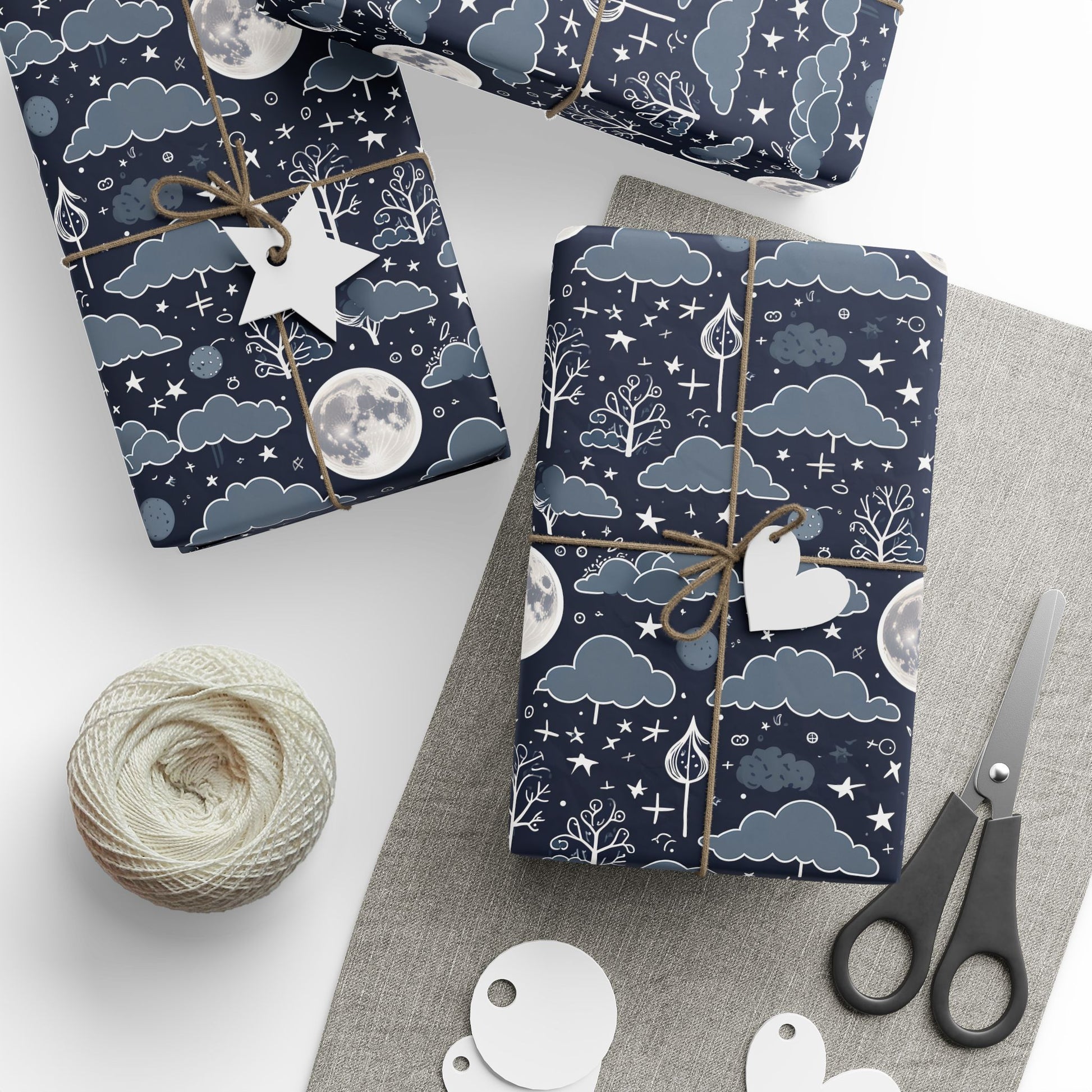 Celestial Woodland Sky Gift Wrap