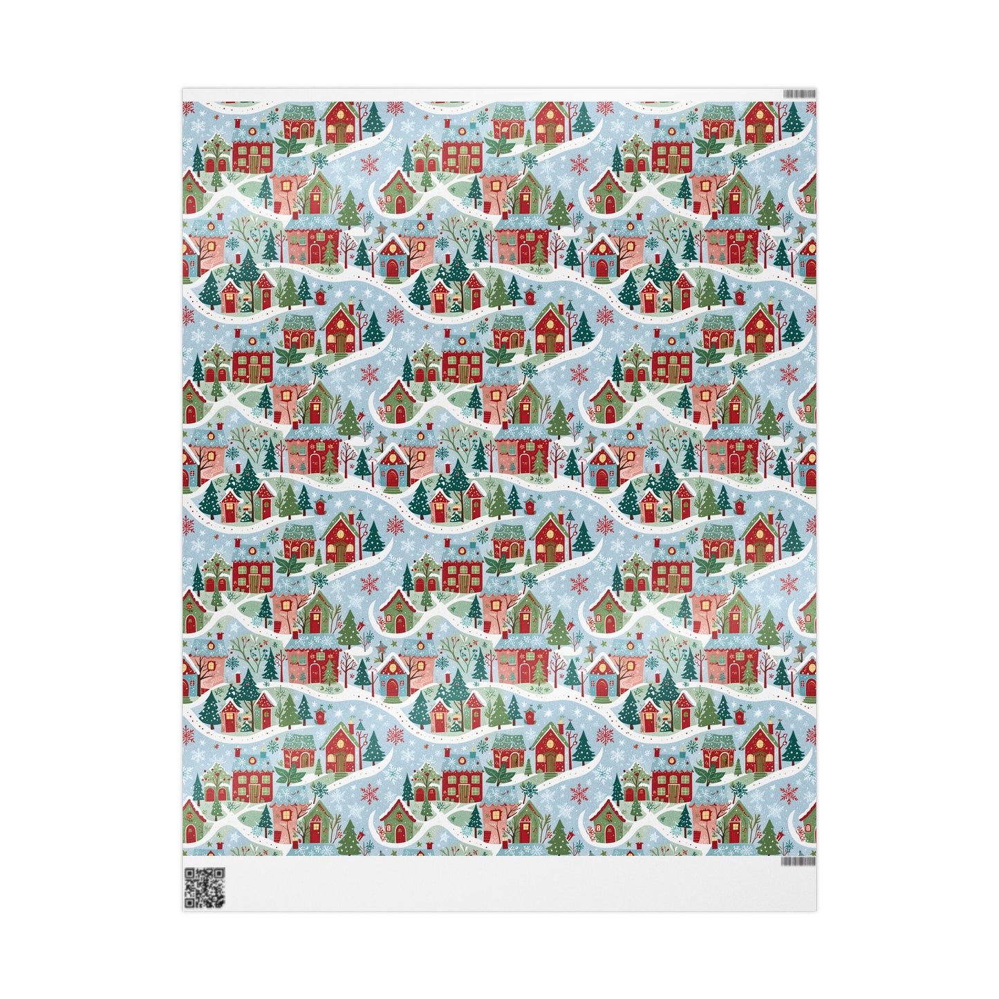Whimsi - Village Wonderland – Cozy Christmas Town Wrapping Paper