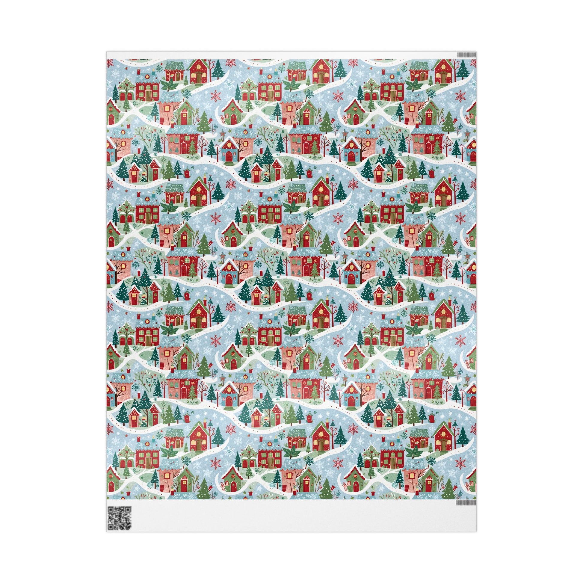 Whimsi - Village Wonderland – Cozy Christmas Town Wrapping Paper