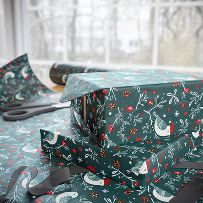 Chirp, Chirp, Hooray! Holiday Wrapping Paper