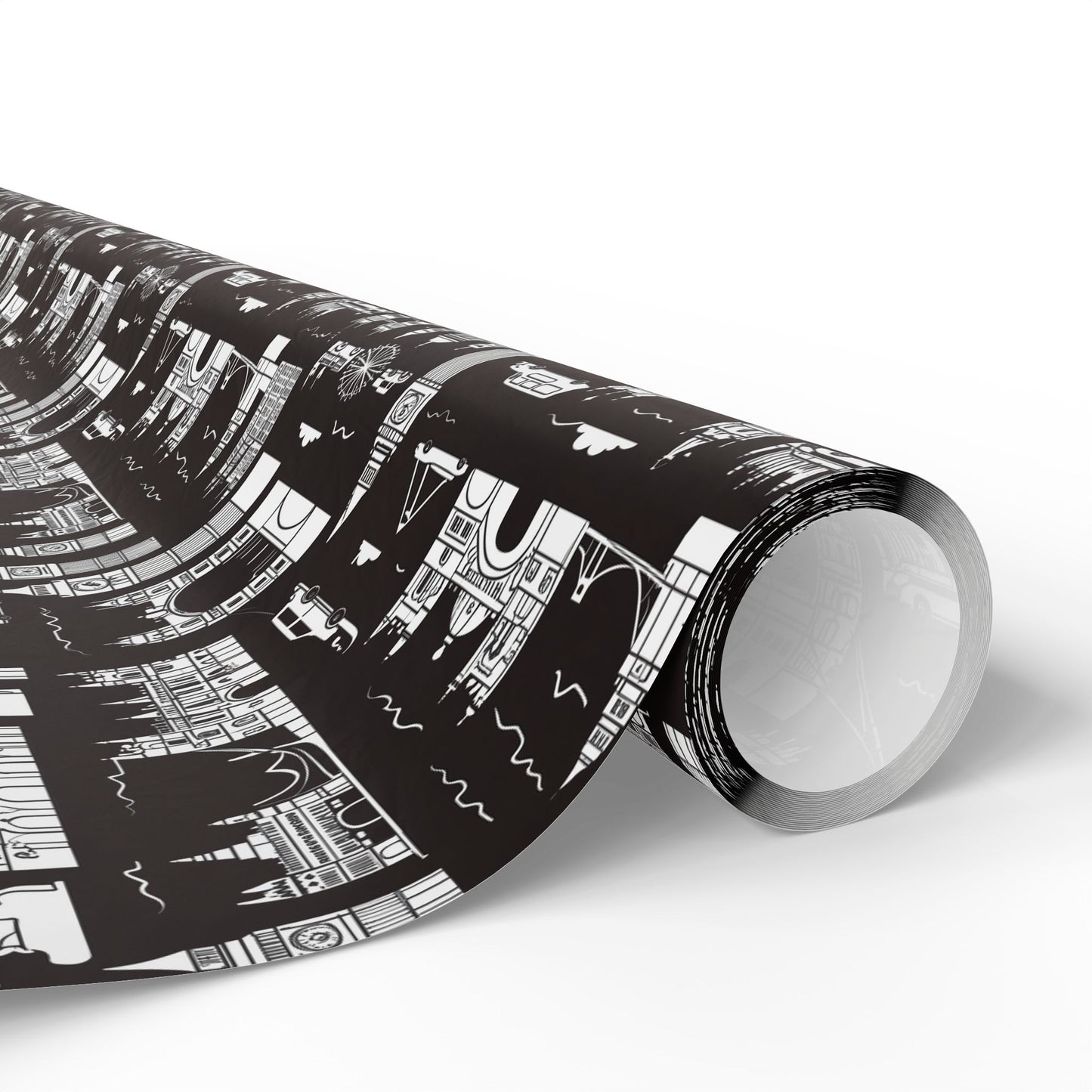 Wrapping Papers - Stylish Abstract Cityscape Design