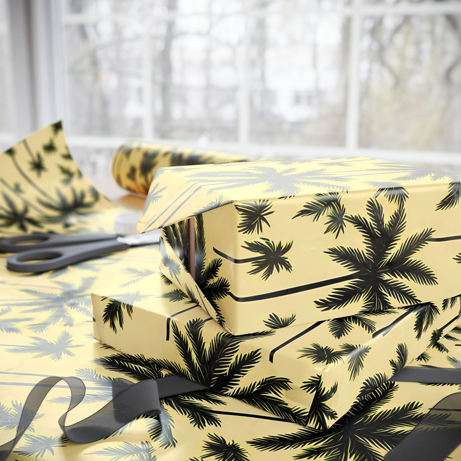 Tropical Palm Trees Gift Wrap
