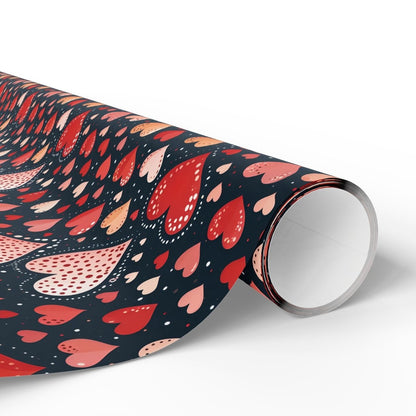 Heart Pattern Wrapping Paper
