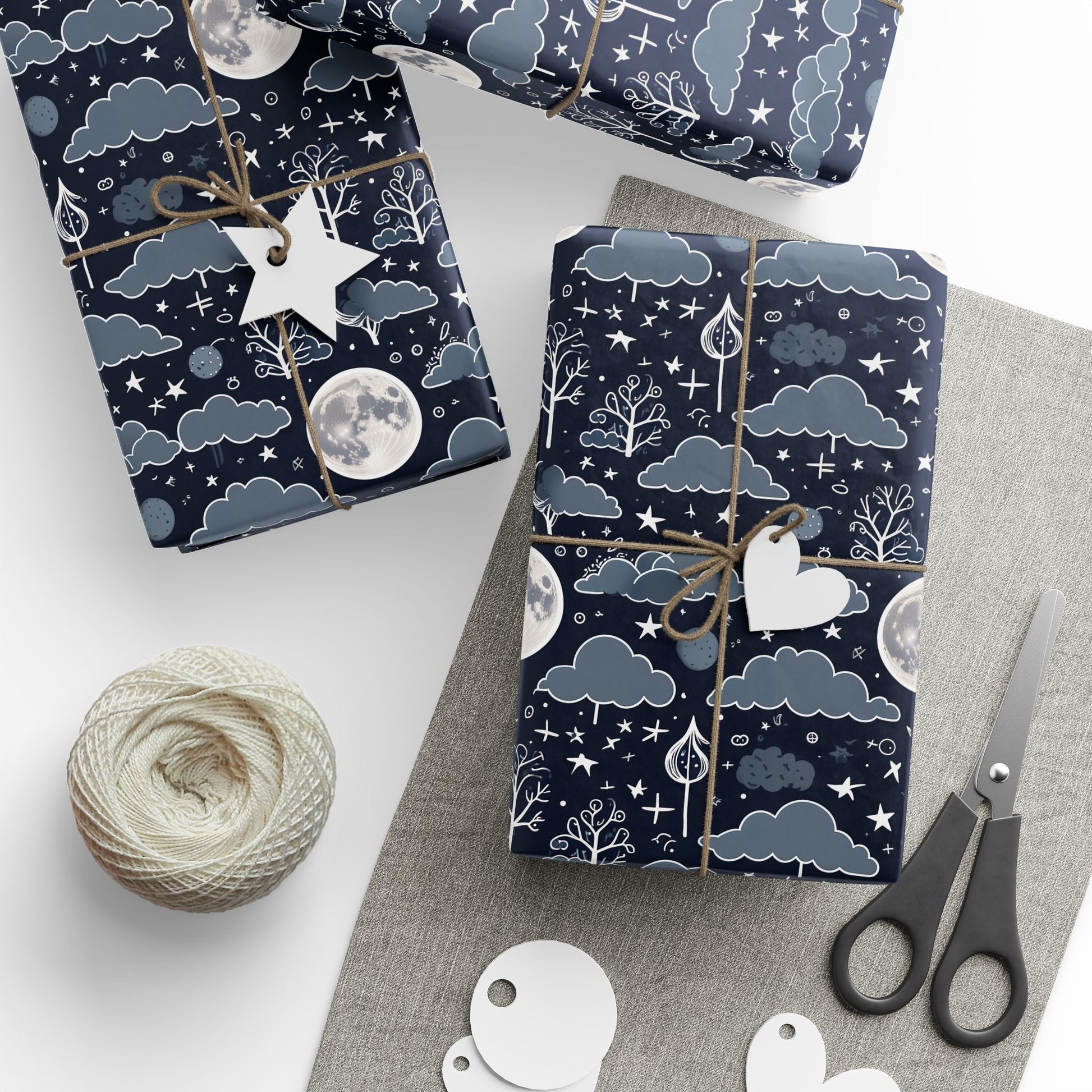 Celestial Woodland Sky Gift Wrap