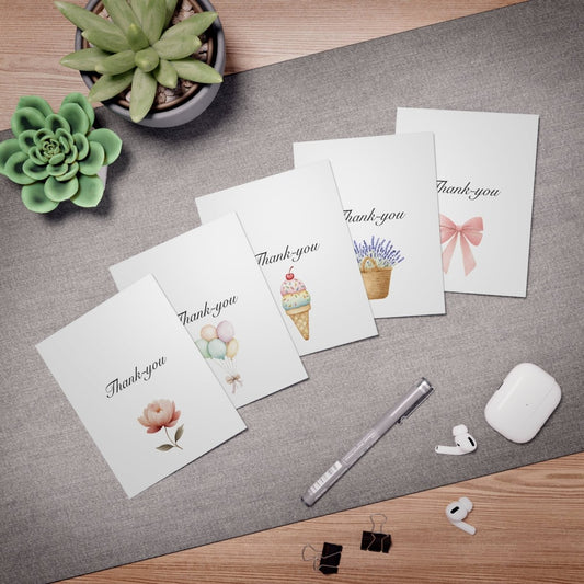 Thank You Cards – 25 Pack | Blank Inside